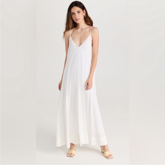 NWT! Reformation Abene Maxi Dress in White - Picture 2 of 6